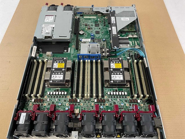 Hp (proliant dl360 gen 10) - 2x xeon(r) silver 4110, 32 gb ram (2x16gb), no hdd rackmount chassis - afbeelding 5 van  8