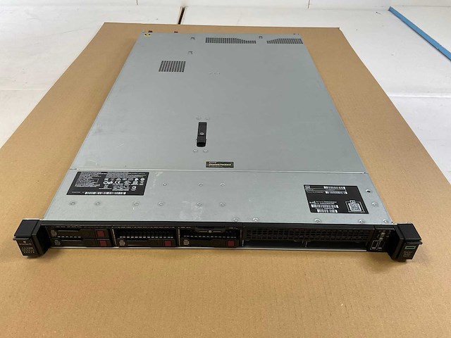 Hp proliant dl360 gen 10, 2x xeon(r) gold 5218, 4x 32 gb ram, 3x 960 gb sas(vk000960wsxh) rack mount chassis - afbeelding 2 van  9