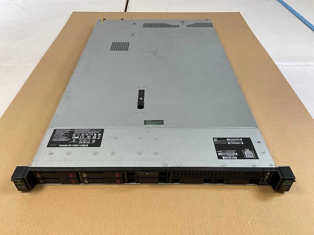 Hp proliant dl360 gen 10, 2x xeon(r) gold 5218, 4x 32 gb ram, 4x 960 gb sas(vk000960wsxh) rack mount chassis - afbeelding 3 van  10