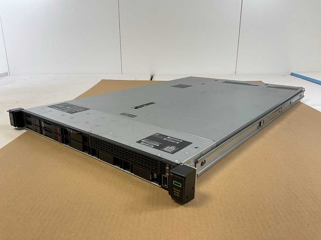 Hp proliant dl360 gen 10, 2x xeon(r) gold 5218, 4x 32 gb ram, 4x 960 gb sas(vk000960wsxh) rack mount chassis - afbeelding 5 van  10