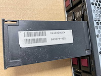 Hp proliant dl360 gen 9, xeon(r) e5-2620 v4, 4x 16 gb ram, 6x 240 gb sas(vk0240gfdkf) rack mount chassis - afbeelding 2 van  10