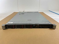 Hp proliant dl360 gen 9, xeon(r) e5-2620 v4, 4x 16 gb ram, 6x 240 gb sas(vk0240gfdkf) rack mount chassis - afbeelding 1 van  10