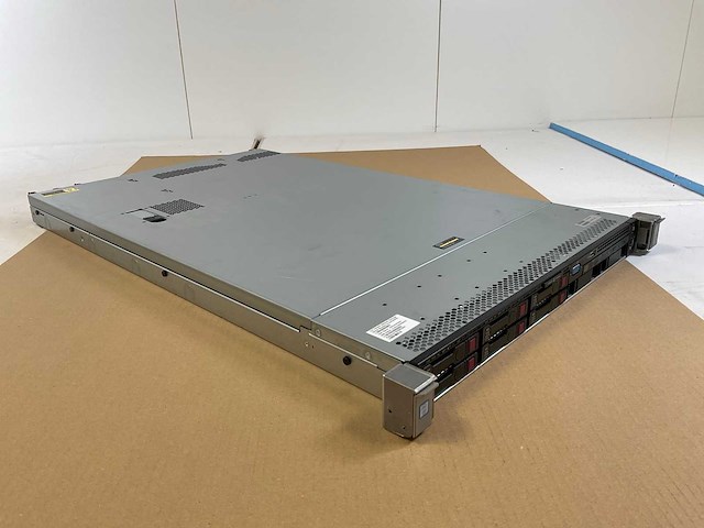 Hp proliant dl360 gen 9, xeon(r) e5-2620 v4, 4x 16 gb ram, 6x 240 gb sas(vk0240gfdkf) rack mount chassis - afbeelding 4 van  10