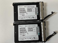 Hp proliant dl360 gen 9, xeon(r) e5-2620 v4, 4x 16 gb ram, 6x 240 gb sas(vk0240gfdkf) rack mount chassis - afbeelding 3 van  11