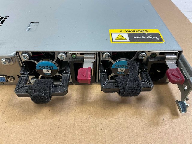 Hp proliant dl360 gen 9, xeon(r) e5-2620 v4, 4x 16 gb ram, 6x 240 gb sas(vk0240gfdkf) rack mount chassis - afbeelding 8 van  11