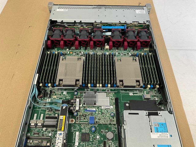 Hp (proliant dl360 gen9) - 2x xeon(r) e5-2640 v3, 384 gb ram (24x16gb), 600 gb sas rack mount chassis - afbeelding 5 van  5