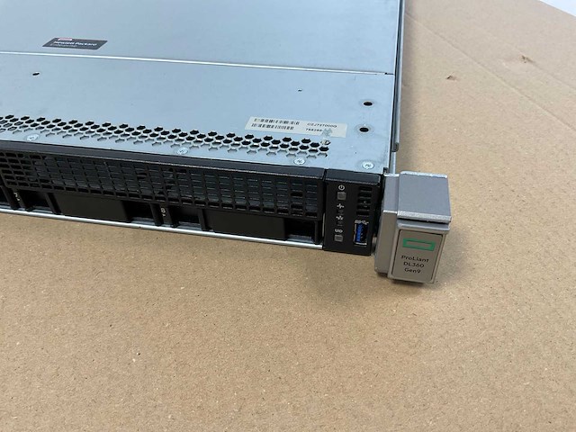 Hp (proliant dl360 gen9) - 2x xeon(r) e5-2643 v4, 512 gb ram (16x32gb), 600 gb sas rack mount chassis - afbeelding 2 van  4