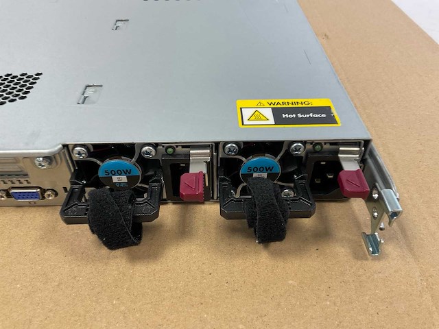 Hp (proliant dl360 gen9) - 2x xeon(r) e5-2643 v4, 512 gb ram (16x32gb), 600 gb sas rack mount chassis - afbeelding 3 van  4