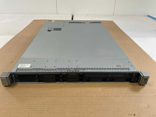 Hp (proliant dl360 gen9) - 2x xeon(r) e5-2650 v3, 384 gb ram (24x16gb), no hdd rack mount chassis - afbeelding 1 van  9