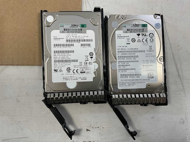 Hp (proliant dl360 gen9) - 2x xeon(r) e5-2650 v4, 128 gb ram (8x16gb), 8 tb sas rack mount chassis - afbeelding 2 van  10