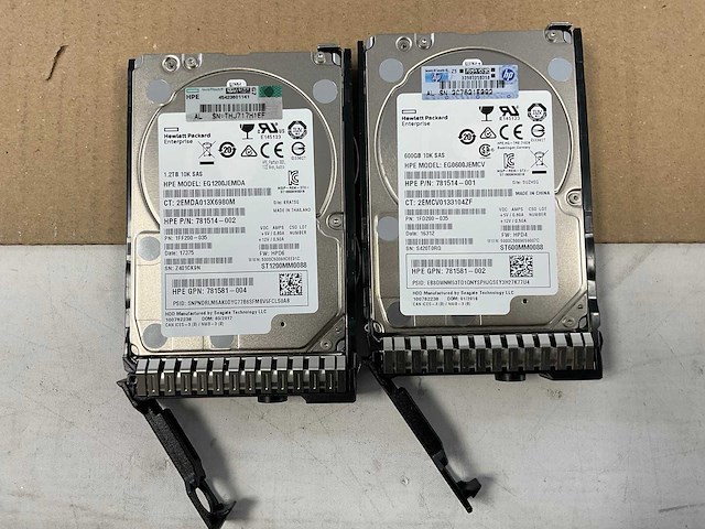 Hp (proliant dl360 gen9) - 2x xeon(r) e5-2650 v4, 128 gb ram (8x16gb), 8 tb sas rack mount chassis - afbeelding 10 van  10