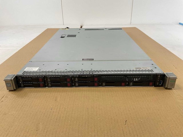 Hp (proliant dl360 gen9) - 2x xeon(r) e5-2650 v4, 128 gb ram (8x16gb), 8 tb sas rack mount chassis - afbeelding 1 van  7