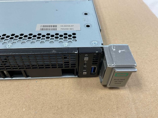 Hp (proliant dl360 gen9) - 2x xeon(r) e5-2650 v4, 256 gb ram (8x32gb), 600 gb sas rack mount chassis - afbeelding 1 van  3