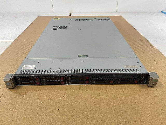 Hp (proliant dl360 gen9) - 2x xeon(r) e5-2650 v4, 32 gb ram (2x16gb), 8 tb sas rack mount chassis - afbeelding 1 van  11