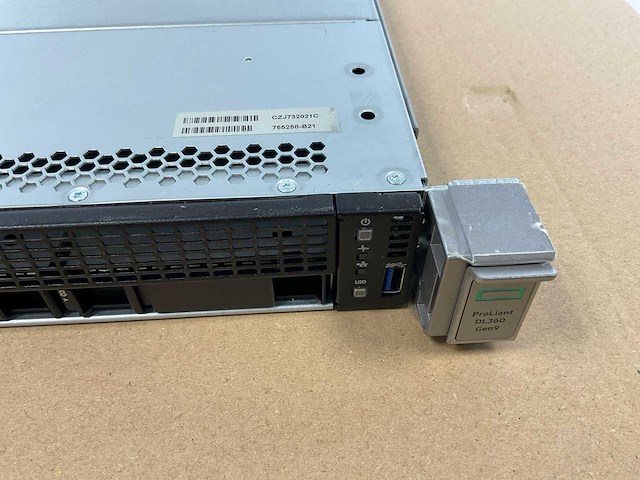 Hp (proliant dl360 gen9) - 2x xeon(r) e5-2650 v4, 384 gb ram (12x32gb), 600 gb sas rack mount chassis - afbeelding 8 van  9