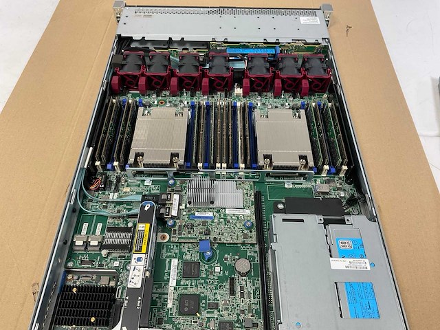 Hp (proliant dl360 gen9) - 2x xeon(r) e5-2650 v4, 512 gb ram (16x32gb), 300 gb sas rack mount chassis - afbeelding 5 van  6