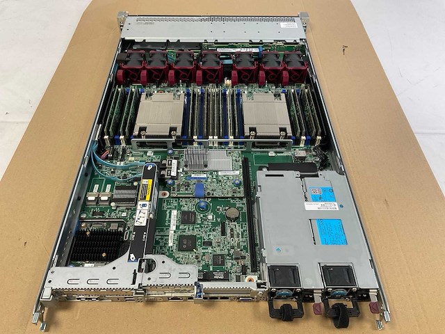 Hp (proliant dl360 gen9) - 2x xeon(r) e5-2650 v4, 512 gb ram (16x32gb), 600 gb sas rack mount chassis - afbeelding 7 van  8