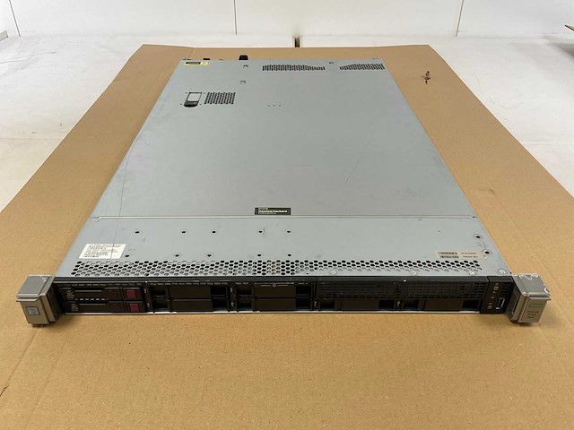 Hp (proliant dl360 gen9) - 2x xeon(r) e5-2670 v3, 384 gb ram (12x32gb), 600 gb sas rack mount chassis - afbeelding 1 van  5