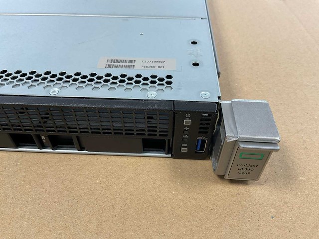 Hp (proliant dl360 gen9) - 2x xeon(r) e5-2697a v4, 512 gb ram (16x32gb), 600 gb sas rack mount chassis - afbeelding 4 van  8