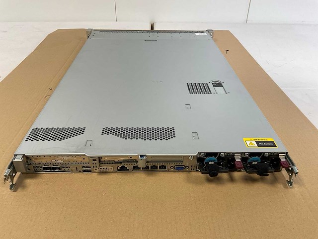 Hp (proliant dl360 gen9) - 2x xeon(r) e5-2698 v4, 512 gb ram (16x32gb), 600 gb sas rack mount chassis - afbeelding 6 van  9
