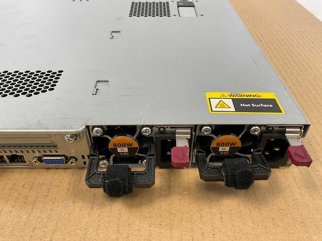 Hp (proliant dl360 gen9) - xeon(r) e5-2650 v4, 32 gb ram (2x16gb), no hdd rack mount chassis - afbeelding 6 van  7