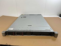 Hp proliant dl360 gen9, 2x xeon(r) e5-2680 v4, 128 gb ram(8x 16gb), 4x 400 gb ssd(ek000400gwepe) rack mount chassis