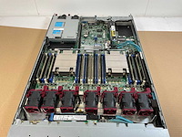 Hp proliant dl360 gen9, 2x xeon(r) e5-2680 v4, 128 gb ram(8x 16gb), 4x 400 gb ssd(ek000400gwepe) rack mount chassis - afbeelding 4 van  10