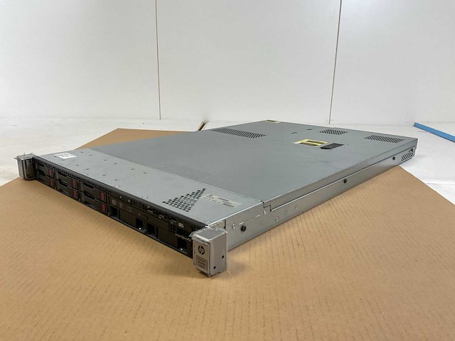 Hp proliant dl360p gen 8, xeon(r) e5-2620 0, 4x 4 gb ram, 4x 146 gb sas(eh0146fcbvb) - 2x 146 gb sas(eh0146fbqdc) rack mount chassis - afbeelding 6 van  11