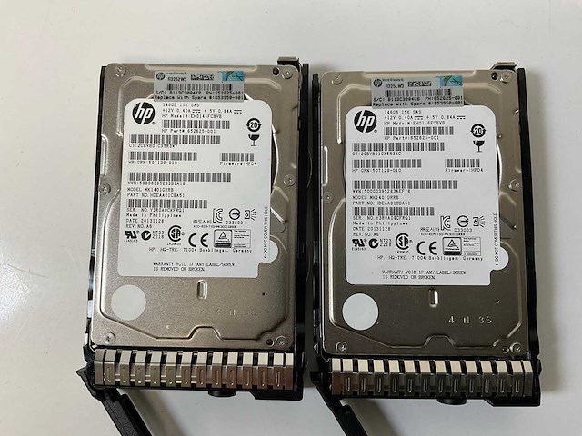 Hp proliant dl360p gen 8, xeon(r) e5-2620 0, 4x 4 gb ram, 4x 146 gb sas(eh0146fcbvb) - 2x 146 gb sas(eh0146fbqdc) rack mount chassis - afbeelding 11 van  11