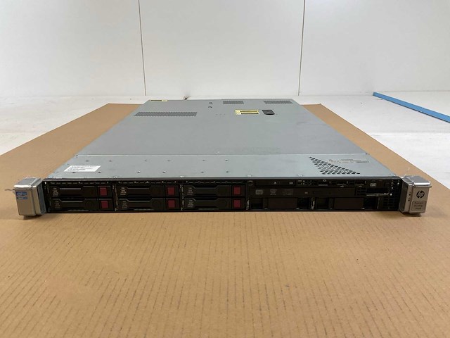 Hp proliant dl360p gen 8, xeon(r) e5-2620 0, 4x 4 gb ram, 4x 146 gb sas(eh0146fcbvb) - 2x 146 gb sas(eh0146fbqdc) rack mount chassis - afbeelding 1 van  7
