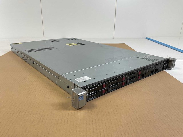 Hp proliant dl360p gen 8, xeon(r) e5-2620 0, 4x 4 gb ram, 4x 146 gb sas(eh0146fcbvb) - 2x 146 gb sas(eh0146fbqdc) rack mount chassis - afbeelding 3 van  7