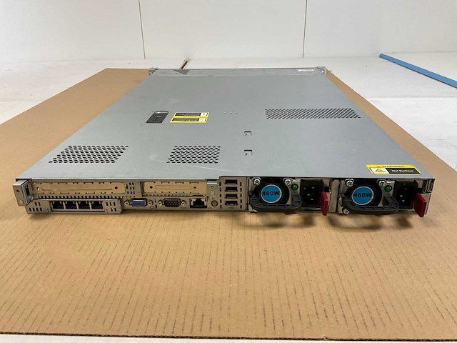 Hp proliant dl360p gen 8, xeon(r) e5-2620 0, 4x 4 gb ram, 4x 146 gb sas(eh0146fcbvb) - 2x 146 gb sas(eh0146fbqdc) rack mount chassis - afbeelding 5 van  7