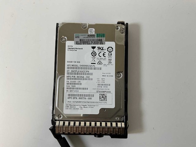 Hp proliant dl380 gen 9, 2x xeon(r) e5-2650 v3, 8x 16 gb ram, 6x 600 gb sas(eh0600jdytl) - 1x 600 gb sas(eh0600jedhe) - 1x 600 gb sas(eh000600jwcpl) rack mount chassis - afbeelding 4 van  12