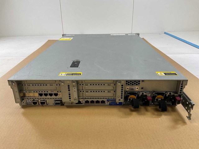 Hp proliant dl380 gen 9, 2x xeon(r) e5-2650 v3, 8x 16 gb ram, 6x 600 gb sas(eh0600jdytl) - 1x 600 gb sas(eh0600jedhe) - 1x 600 gb sas(eh000600jwcpl) rack mount chassis - afbeelding 9 van  12