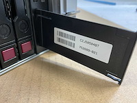 Hp proliant dl380 gen 9, 2x xeon(r) e5-2650 v3, 8x 16 gb ram, 6x 600 gb sas(eh0600jdytl) - 1x 600 gb sas(eh0600jedhe) - 1x 600 gb sas(eh000600jwcpl) rack mount chassis - afbeelding 11 van  12