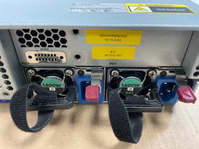 Hp proliant dl380 gen 9, 2x xeon(r) e5-2667 v3, 16x 16 gb ram, 2x 147 gb sas(eh0146fcbvb) - 8x 600 gb sas(eg000600jwjnp) rack mount chassis - afbeelding 3 van  15