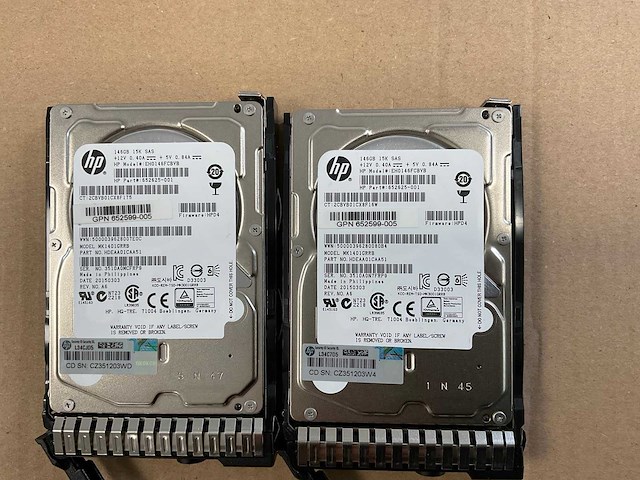 Hp proliant dl380 gen 9, 2x xeon(r) e5-2667 v3, 16x 32 gb ram, 2x 147 gb sas(eh0146fcbvb) - 4x 147 gb sas(eh0146fbqdc), 2x nvidia grid k2 4 gb rack mount chassis - afbeelding 4 van  13