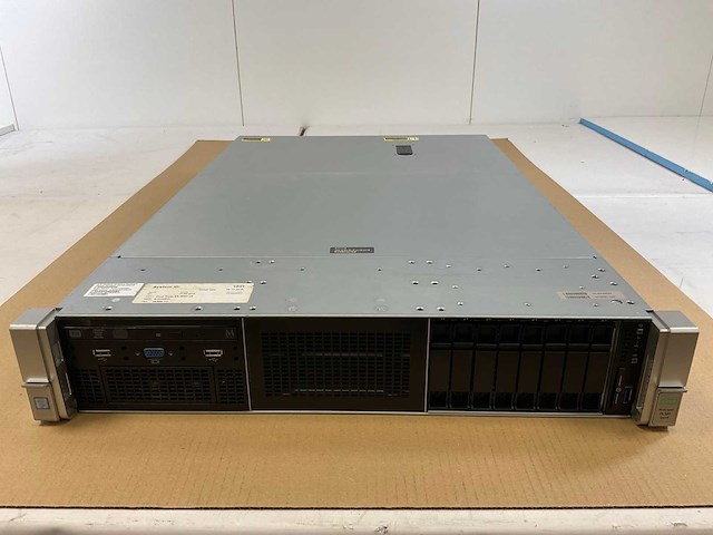 Hp proliant dl380 gen 9, 2x xeon(r) e5-2667 v3, 16x 32 gb ram, no hdd rack mount chassis - afbeelding 1 van  7