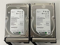 Hp proliant dl380 gen 9, xeon(r) e5-2620 v4, 1x 16 gb ram, 8x 4 tb hdd(mb4000gvyzk) rack mount chassis - afbeelding 2 van  12