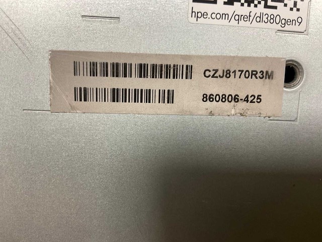 Hp proliant dl380 gen 9, xeon(r) e5-2620 v4, 1x 16 gb ram, 8x 4 tb hdd(mb4000gvyzk) rack mount chassis - afbeelding 4 van  12