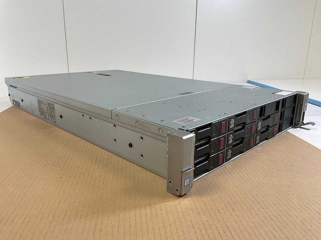Hp proliant dl380 gen 9, xeon(r) e5-2620 v4, 1x 16 gb ram, 8x 4 tb hdd(mb4000gvyzk) rack mount chassis - afbeelding 6 van  12