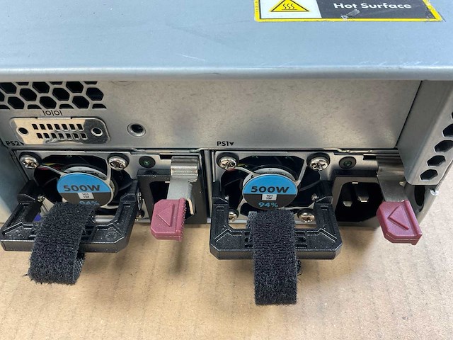 Hp proliant dl380 gen 9, xeon(r) e5-2620 v4, 1x 16 gb ram, 8x 4 tb hdd(mb4000gvyzk) rack mount chassis - afbeelding 9 van  12