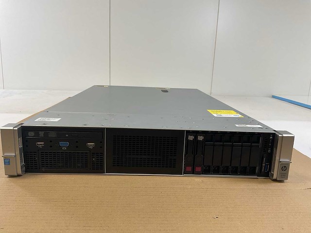 Hp (proliant dl380 gen9) - 2x xeon(r) e5-2670 v3, 256 gb ram (16x16gb), 1.5 tb sas rack mount chassis - afbeelding 1 van  10