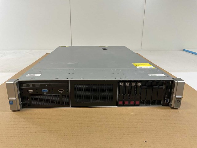 Hp (proliant dl380 gen9) - 2x xeon(r) e5-2670 v3, 256 gb ram (16x16gb), 3.5 tb sas rack mount chassis - afbeelding 1 van  10