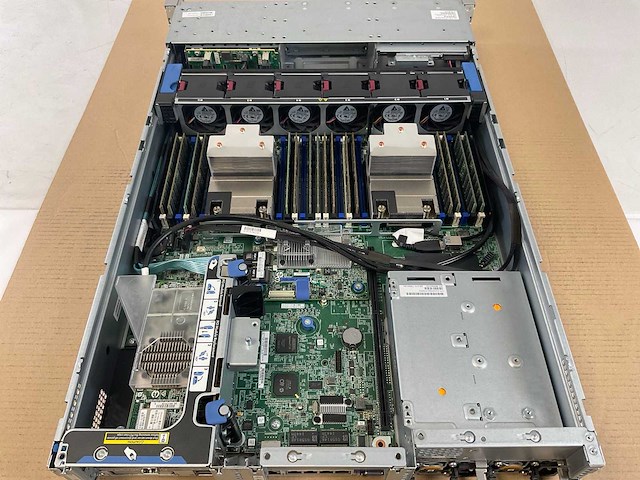 Hp (proliant dl380 gen9) - 2x xeon(r) e5-2670 v3, 256 gb ram (16x16gb), 3.5 tb sas rack mount chassis - afbeelding 8 van  10