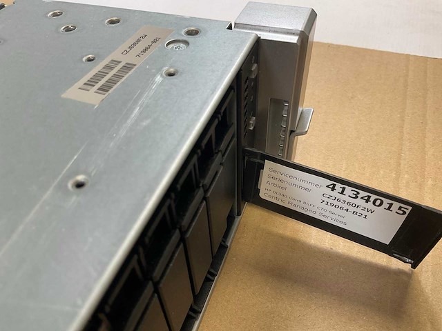 Hp (proliant dl380 gen9) - xeon(r) e5-2640 v4, 256 gb ram (8x32gb), 450 gb sas rack mount chassis - afbeelding 9 van  9