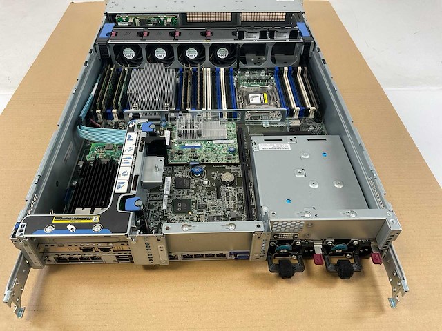 Hp (proliant dl380 gen9) - xeon(r) e5-2640 v4, 256 gb ram (8x32gb), 450 gb sas rack mount chassis - afbeelding 9 van  11