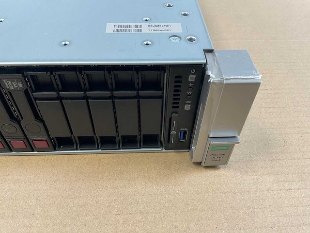 Hp (proliant dl380 gen9) - xeon(r) e5-2640 v4, 256 gb ram (8x32gb), 450 gb sas rack mount chassis - afbeelding 11 van  11