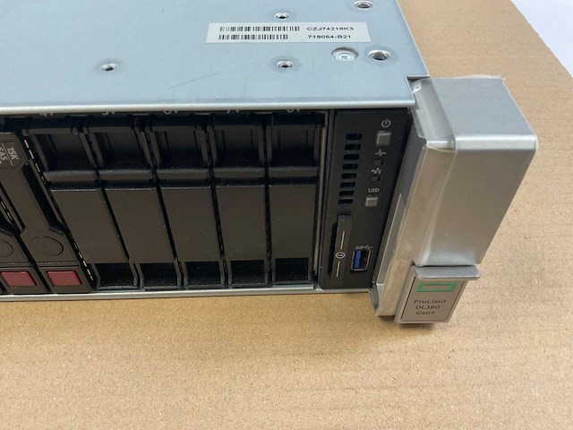 Hp (proliant dl380 gen9) - xeon(r) e5-2640 v4, 256 gb ram (8x32gb), 900 gb sas rack mount chassis - afbeelding 11 van  11