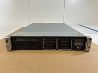 Hp proliant dl380p gen 8, 2x xeon(r) e5-2620, 16x 8 gb ram, 2x 900 gb sas(eg0900fcvbl) rack mount chassis - afbeelding 1 van  9